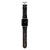 Shop The Charcoal Black Rose Gold Marble Apple Watch Bands Exclusively at The Urban Flair - Trendy Faux/Vegan Leather iWatch Straps - Affordable Replacements Bands For Women