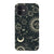 iPhone 12 Gloss (High Sheen) Charcoal Celestial Zodiac Tough Phone Case - The Urban Flair