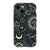 iPhone 13 Mini Gloss (High Sheen) Charcoal Celestial Zodiac Tough Phone Case - The Urban Flair