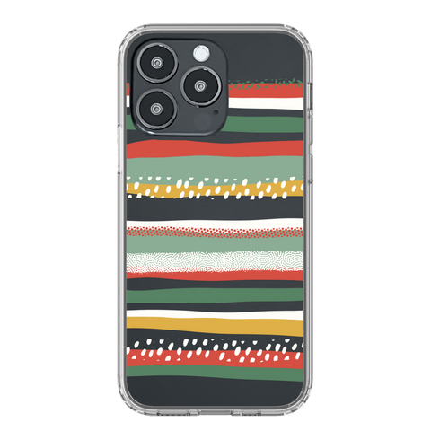 Christmas Design Clear Phone Cases