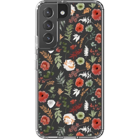 Christmas Foliage Clear Phone Case