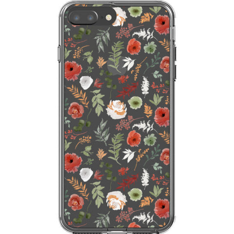 Christmas Foliage Clear Phone Case