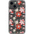 Christmas Smiley Face Clear Phone Case