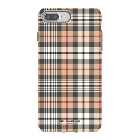 Classic Beige Tartan Tough Phone Case for your iPhone 7 Plus/8 Plus in a gorgeous Satin (Semi-Matte) finish! Free shipping for all US orders and a complementary LIFETIME warranty!