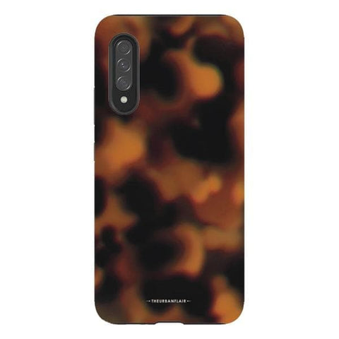 Galaxy A90 5G Gloss (High Sheen) Classic Tortoise Shell Print Tough Phone Case - The Urban Flair