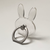Clear Bunny Shaped Ring Grip