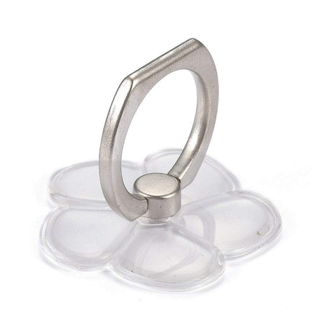 Flower Clear Phone Ring Grips - The Urban Flair