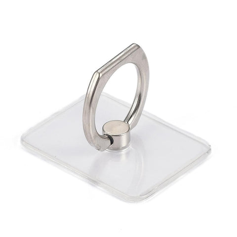 Rectangle Clear Phone Ring Grips - The Urban Flair