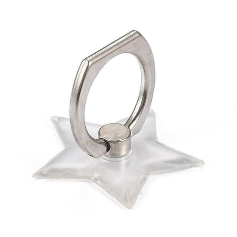 Star Clear Phone Ring Grips - The Urban Flair