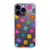 Colorful Retro Clear Phone Cases For New Deep Purple iPhone 14 Pro