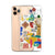 Colorful Scraps Collage Clear Phone Case iPhone 12 Pro Max by The Urban Flair (Feat)