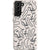 Galaxy S21 Continuous Line Art Faces Biodegradable Phone Case - The Urban Flair