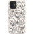 iPhone 12 Mini Continuous Line Art Faces Biodegradable Phone Case - The Urban Flair