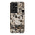 Cool Brown Tortoise Shell Print Tough Phone Case Galaxy S21 Ultra Satin [Semi-Matte] exclusively offered by The Urban Flair