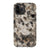 Cool Brown Tortoise Shell Print Tough Phone Case iPhone 11 Pro Gloss [High Sheen] exclusively offered by The Urban Flair