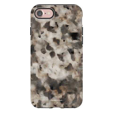 Cool Brown Tortoise Shell Print Tough Phone Case iPhone 7/8 Satin [Semi-Matte] exclusively offered by The Urban Flair