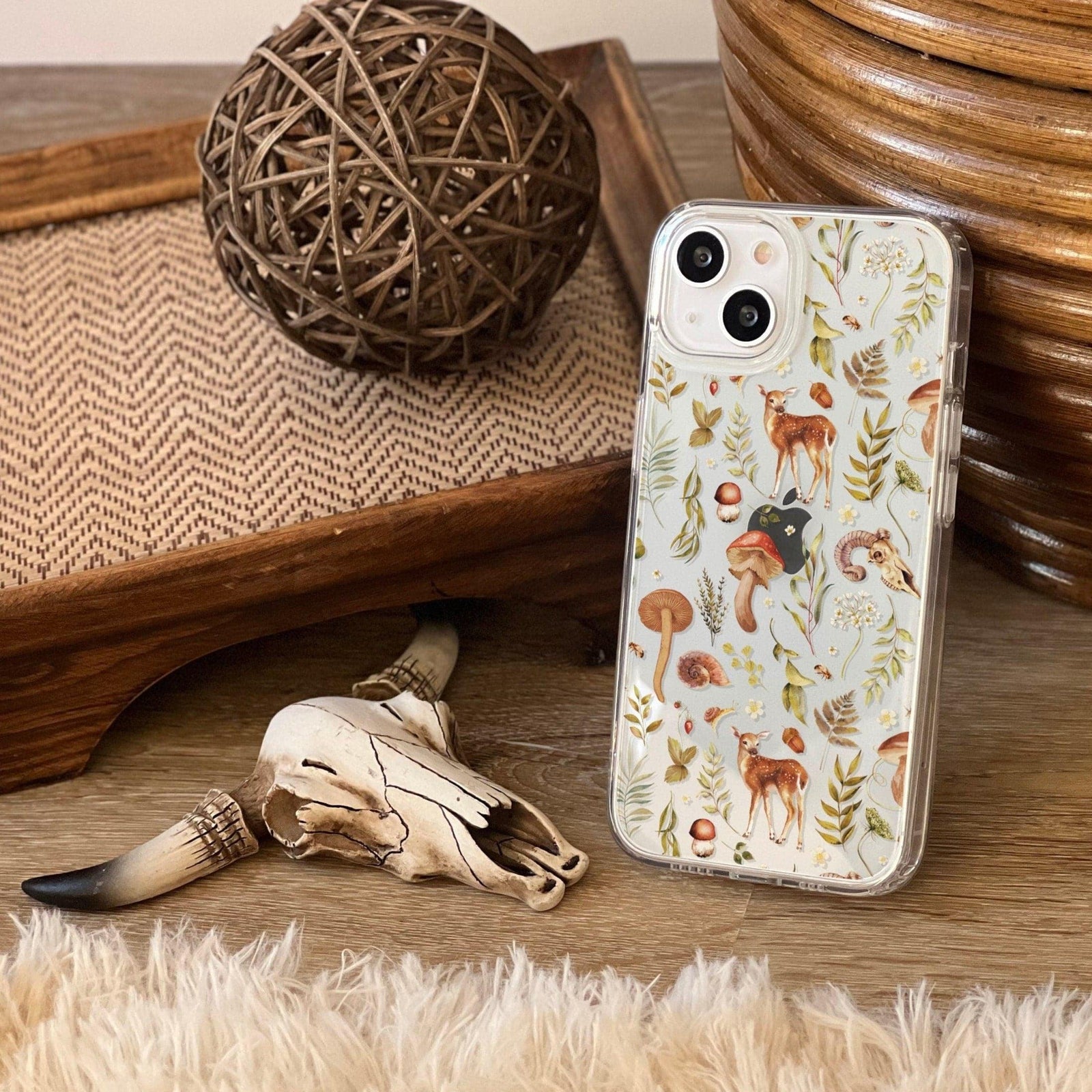 Cottagecore Nature Clear Phone Case for Apple iPhone 15 (& more!)– The Urban Flair Cottagecore Nature Clear Phone Case for Apple iPhone 15 (& more!)– The Urban Flair