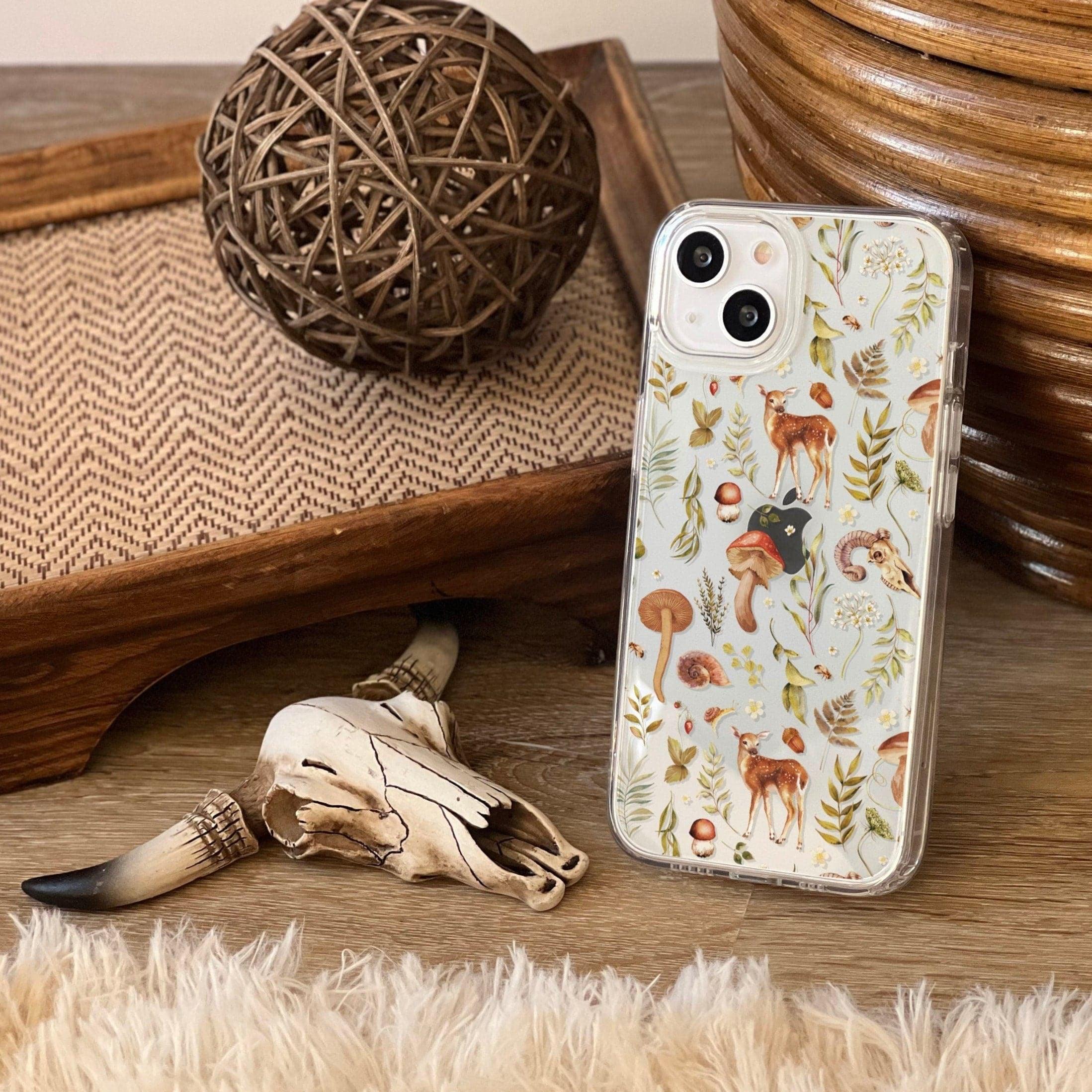 Cottagecore Nature Clear Phone Case Cottagecore Nature Clear Phone Case