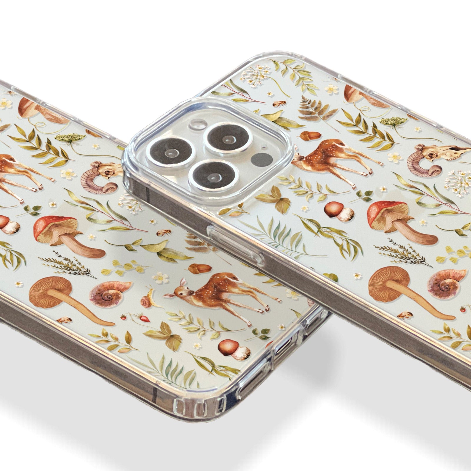 Cottagecore Nature Clear Phone Case for Apple iPhone 15 (& more!) The Urban Flair Cottagecore Nature Clear Phone Case for Apple iPhone 15 (& more!) The Urban Flair
