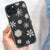 Cream Snowflake Clear Phone Case For iPhone 13 12 Mini 11 Pro Max XR XS 7 8 Plus SE 2020 Galaxy S20 Fe S21 Ultra Winter Christmas Design Feat