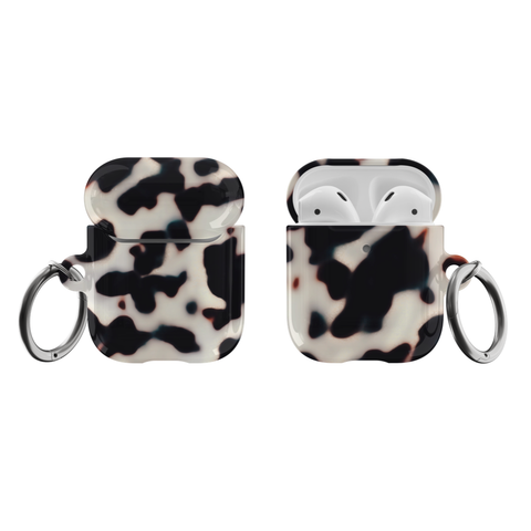 Shop The Creamy Tortoise Shell Airpods Case Exclusively at The Urban Flair - Trendy Aesthetic Covers Available For Your Original Apple AirPods and AirPods Pro