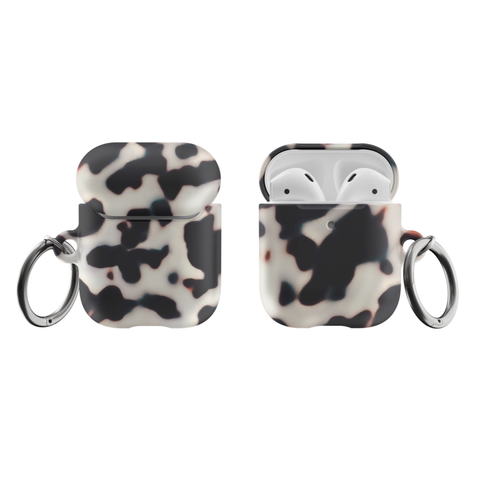Shop The Creamy Tortoise Shell Airpods Case Exclusively at The Urban Flair - Trendy Aesthetic Covers Available For Your Original Apple AirPods and AirPods Pro