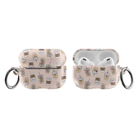 Shop The Cute Coffee AirPods Case Exclusively at The Urban Flair - Trendy Aesthetic Covers Available For Your Original Apple AirPods and AirPods Pro