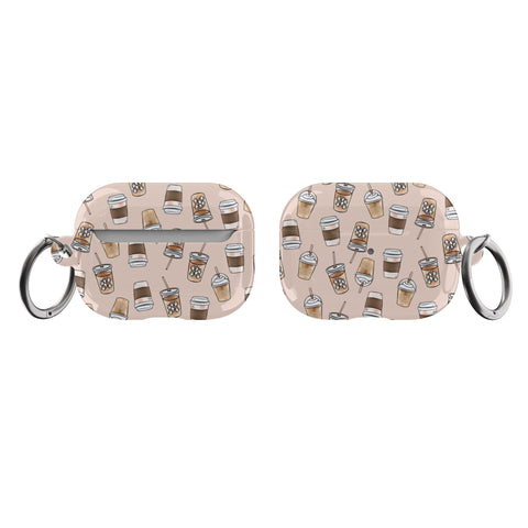 Shop The Cute Coffee AirPods Case Exclusively at The Urban Flair - Trendy Aesthetic Covers Available For Your Original Apple AirPods and AirPods Pro