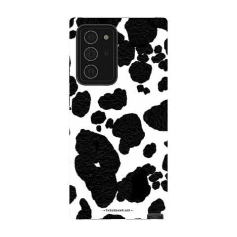 Galaxy Note 20 Ultra Gloss (High Sheen) Cute Cow Print Tough Phone Case - The Urban Flair