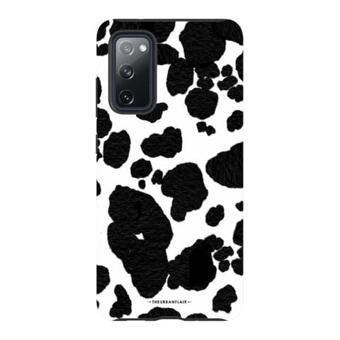 Galaxy S20 FE Gloss (High Sheen) Cute Cow Print Tough Phone Case - The Urban Flair