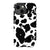 iPhone 13 Mini Satin (Semi-Matte) Cute Cow Print Tough Phone Case - The Urban Flair