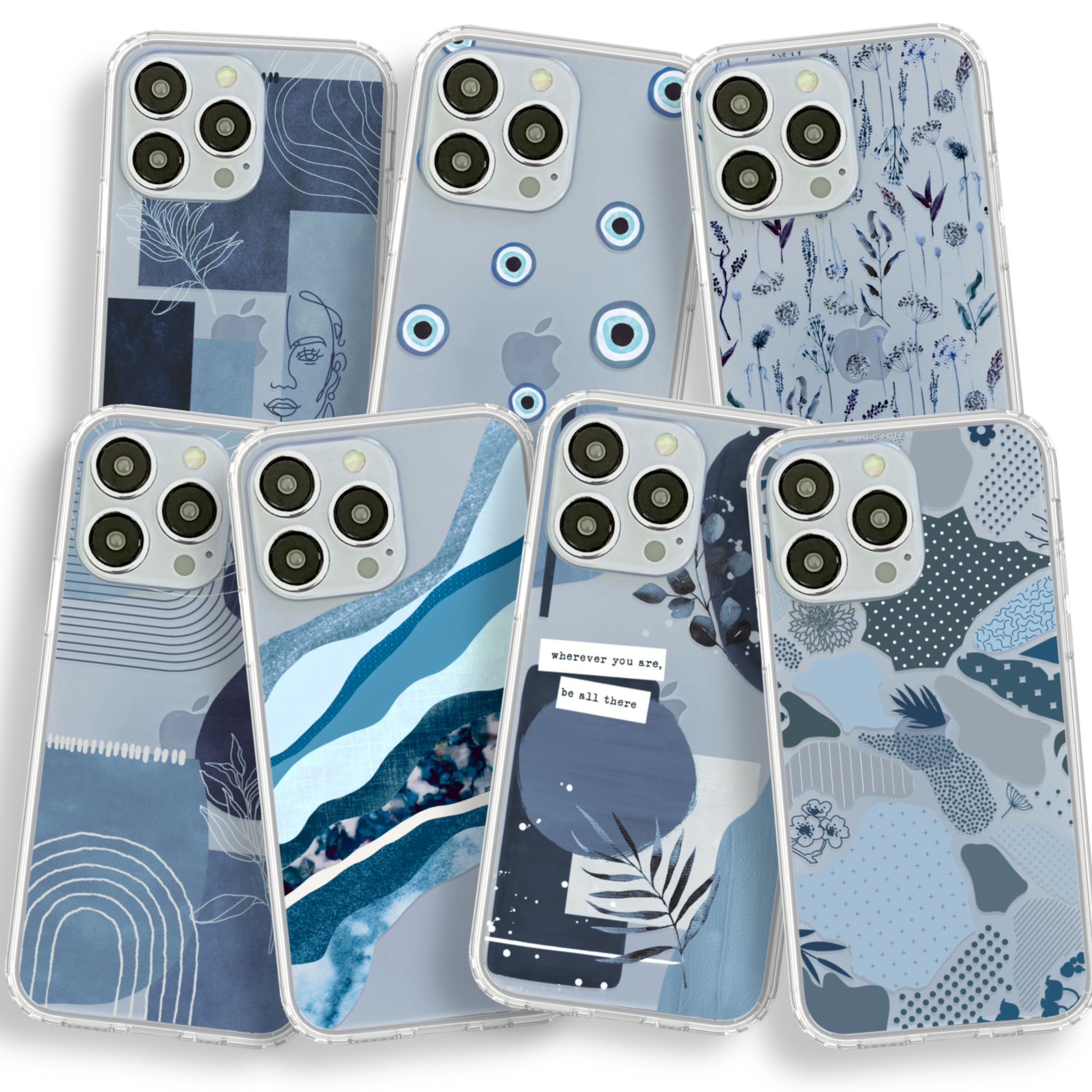 Cute Design Phone Cases For Your Sierra Blue iPhone 13 Pro 13
