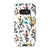 Galaxy S10e Satin (Semi-Matte) Cute Fall Watercolor Flowers Tough Phone Case - The Urban Flair