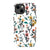 iPhone 13 Gloss (High Sheen) Cute Fall Watercolor Flowers Tough Phone Case - The Urban Flair
