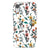 iPhone XR Satin (Semi-Matte) Cute Fall Watercolor Flowers Tough Phone Case - The Urban Flair