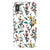 iPhone XS Max Satin (Semi-Matte) Cute Fall Watercolor Flowers Tough Phone Case - The Urban Flair