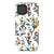 Cute Fall Watercolor Flowers Tough Phone Case Pixel 4 Gloss [High Sheen] exclusively offered by The Urban Flair