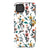 Pixel 4XL Satin (Semi-Matte) Cute Fall Watercolor Flowers Tough Phone Case - The Urban Flair