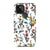Pixel 5 5G Satin (Semi-Matte) Cute Fall Watercolor Flowers Tough Phone Case - The Urban Flair