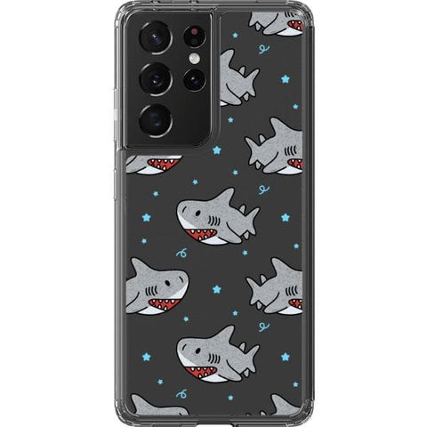 iPhone 13 Pro Max Cute Shark Clear Phone Case - The Urban Flair