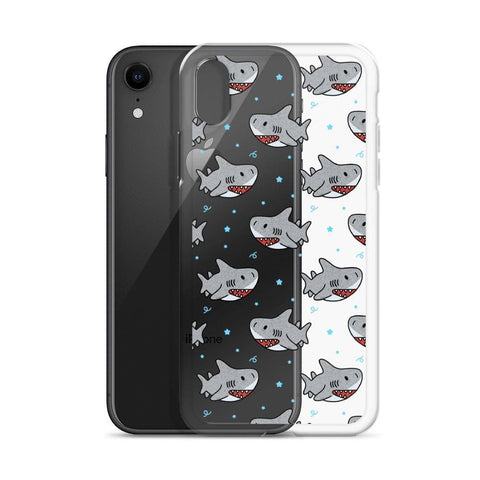 Cute Shark Clear Phone Case iPhone 12 Pro Max by The Urban Flair (Cute Shark Clear Phone Case iPhone 11 Pro Max Exclusively at The Urban Flair Feat)