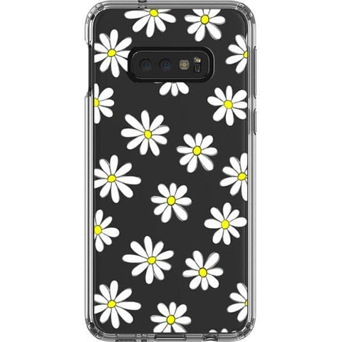 Galaxy S10e Daisy Doodles Clear Phone Case - The Urban Flair