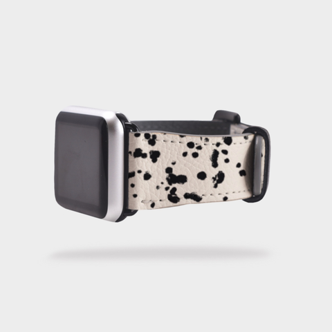 Shop The Dalmatian Print Apple Watch Band Exclusively at The Urban Flair - Trendy Faux/Vegan Leather iWatch Straps - Affordable Replacements Bands For Women