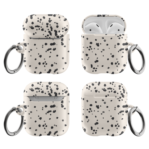 Shop The Dalmatian Spots Airpods Case Exclusively at The Urban Flair - Trendy Aesthetic Covers Available For Your Original Apple AirPods and AirPods Pro