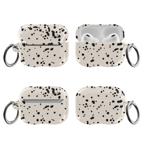 Shop The Dalmatian Spots Airpods Case Exclusively at The Urban Flair - Trendy Aesthetic Covers Available For Your Original Apple AirPods and AirPods Pro
