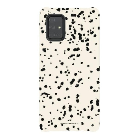 Galaxy A71 5G Gloss (High Sheen) Dalmatian Spots Tough Phone Case - The Urban Flair