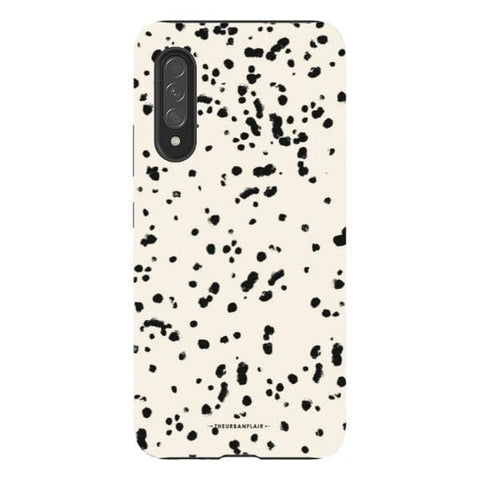 Galaxy A90 5G Satin (Semi-Matte) Dalmatian Spots Tough Phone Case - The Urban Flair