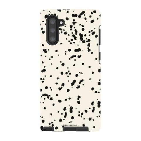 Galaxy Note 10 Gloss (High Sheen) Dalmatian Spots Tough Phone Case - The Urban Flair