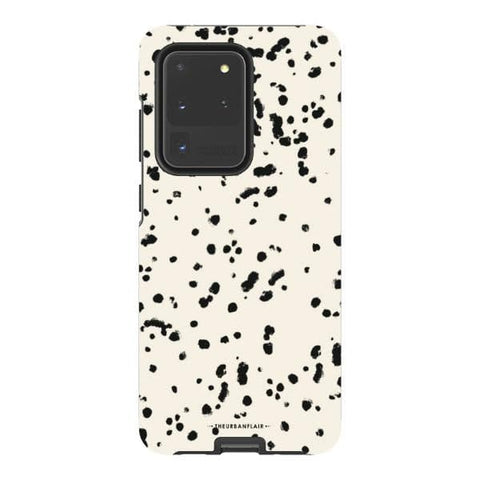 Galaxy S20 Ultra Gloss (High Sheen) Dalmatian Spots Tough Phone Case - The Urban Flair