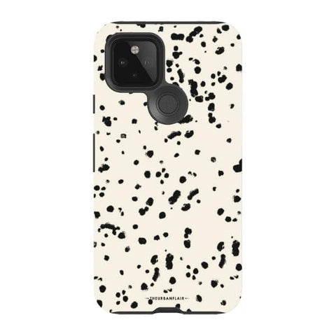 Pixel 5 5G Gloss (High Sheen) Dalmatian Spots Tough Phone Case - The Urban Flair